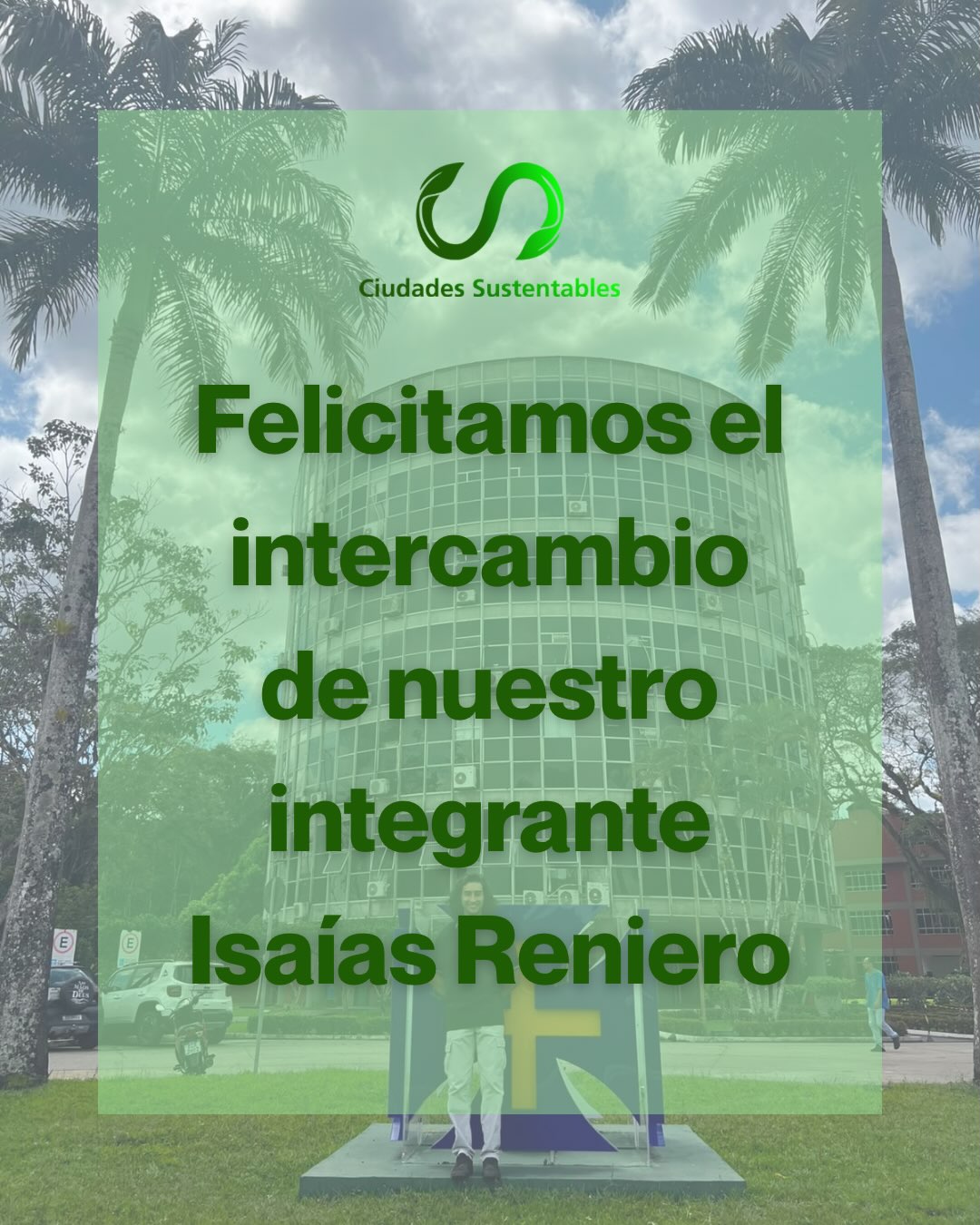 Isaías Reniero participa del Programa PILA en Brasil