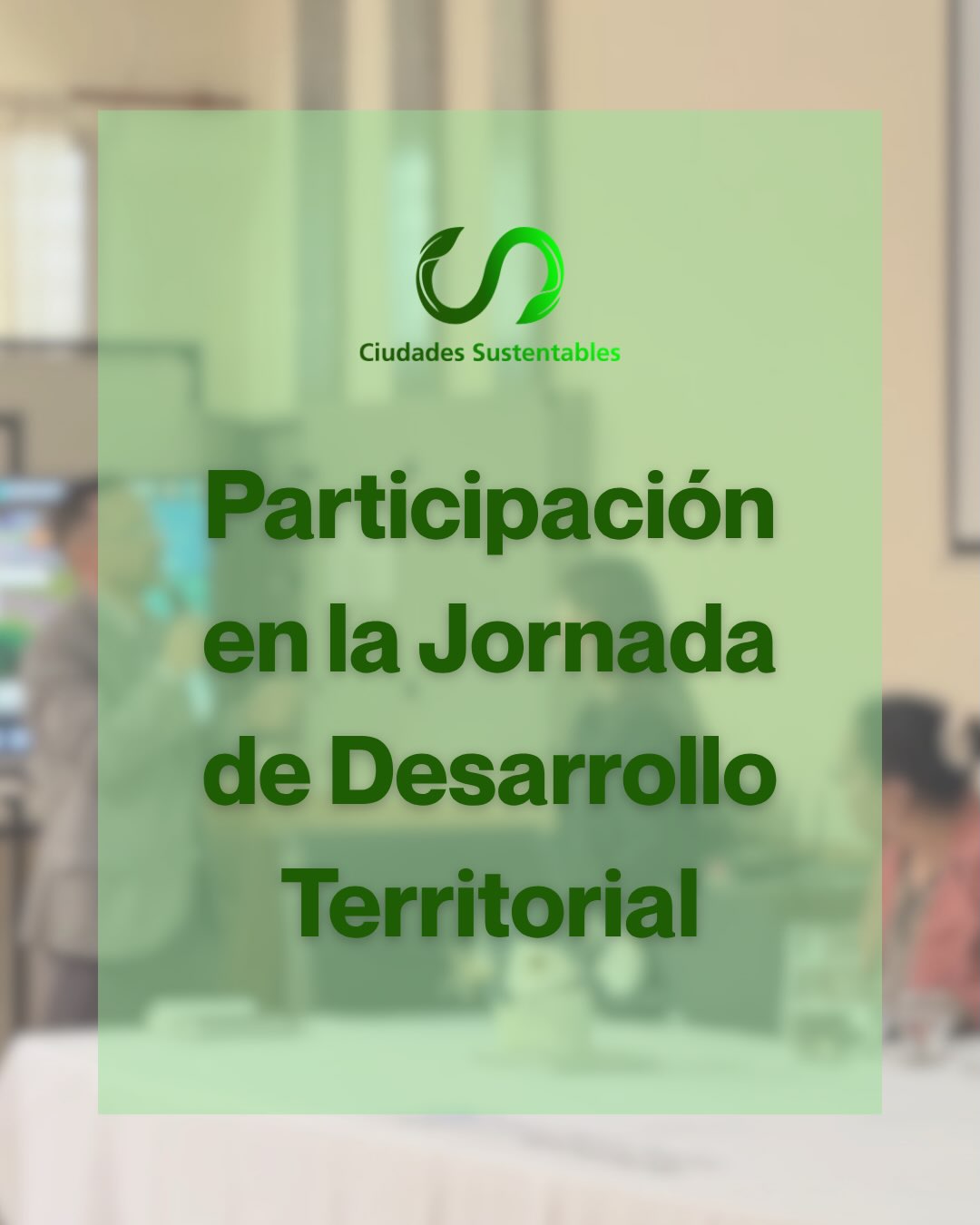 Expusimos en la Jornada de Desarrollo Territorial de la FCAD-UNER